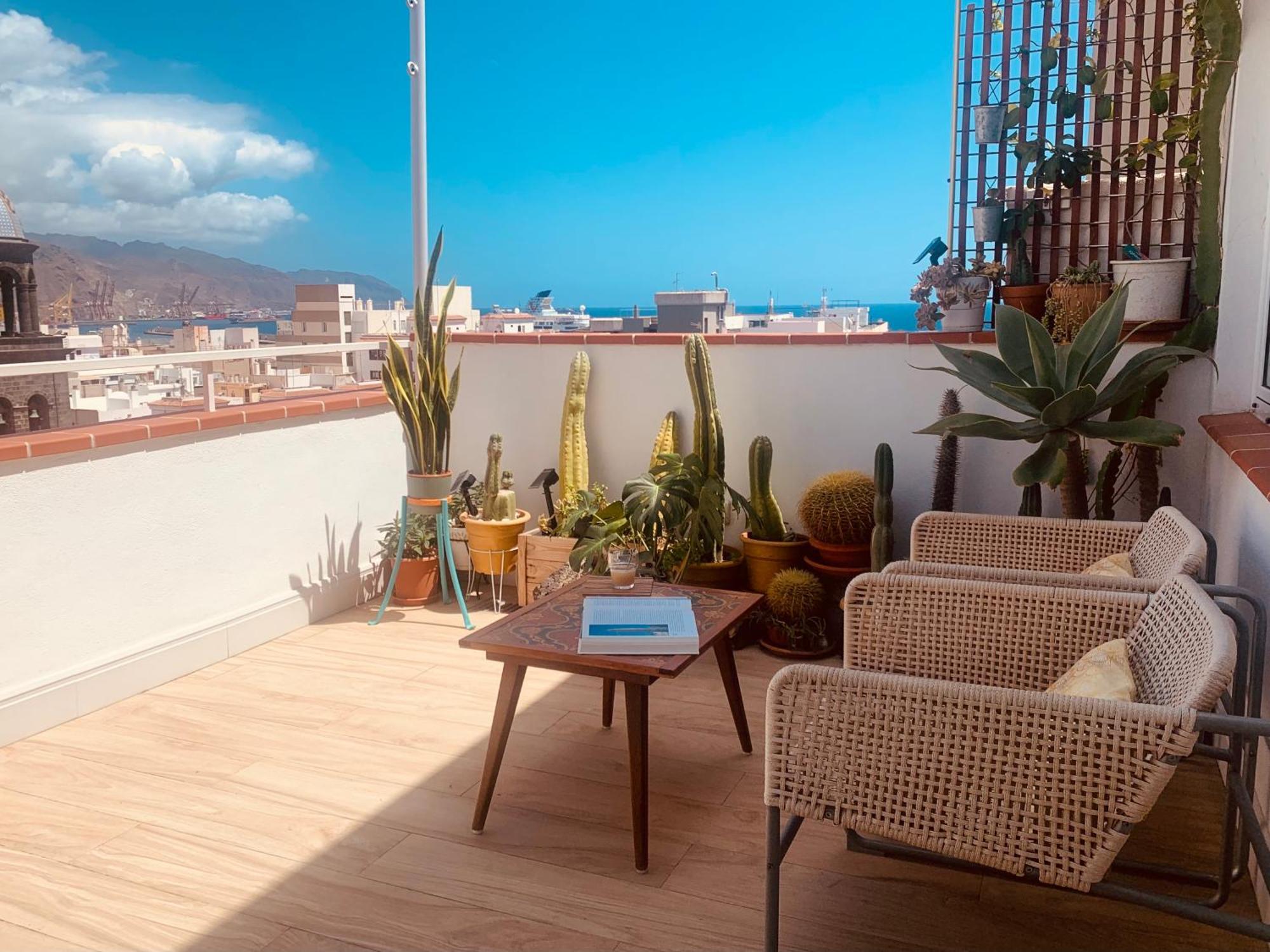 Atico Con Terraza, Vistas Panoramicas Y Parking Apartment Santa Cruz de Tenerife Exterior photo